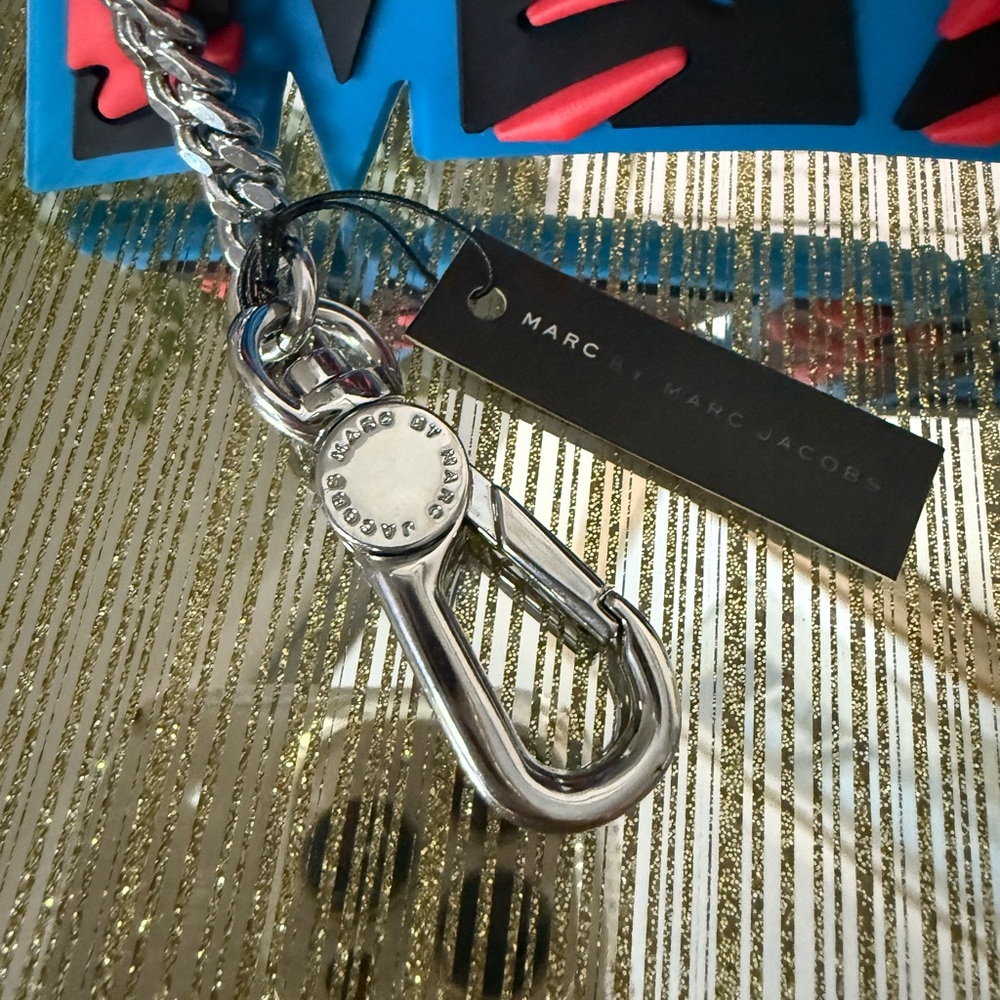 Marc By Marc Jacobs Keychain or Bag Tag - New with Tags - Picture 2 of 3